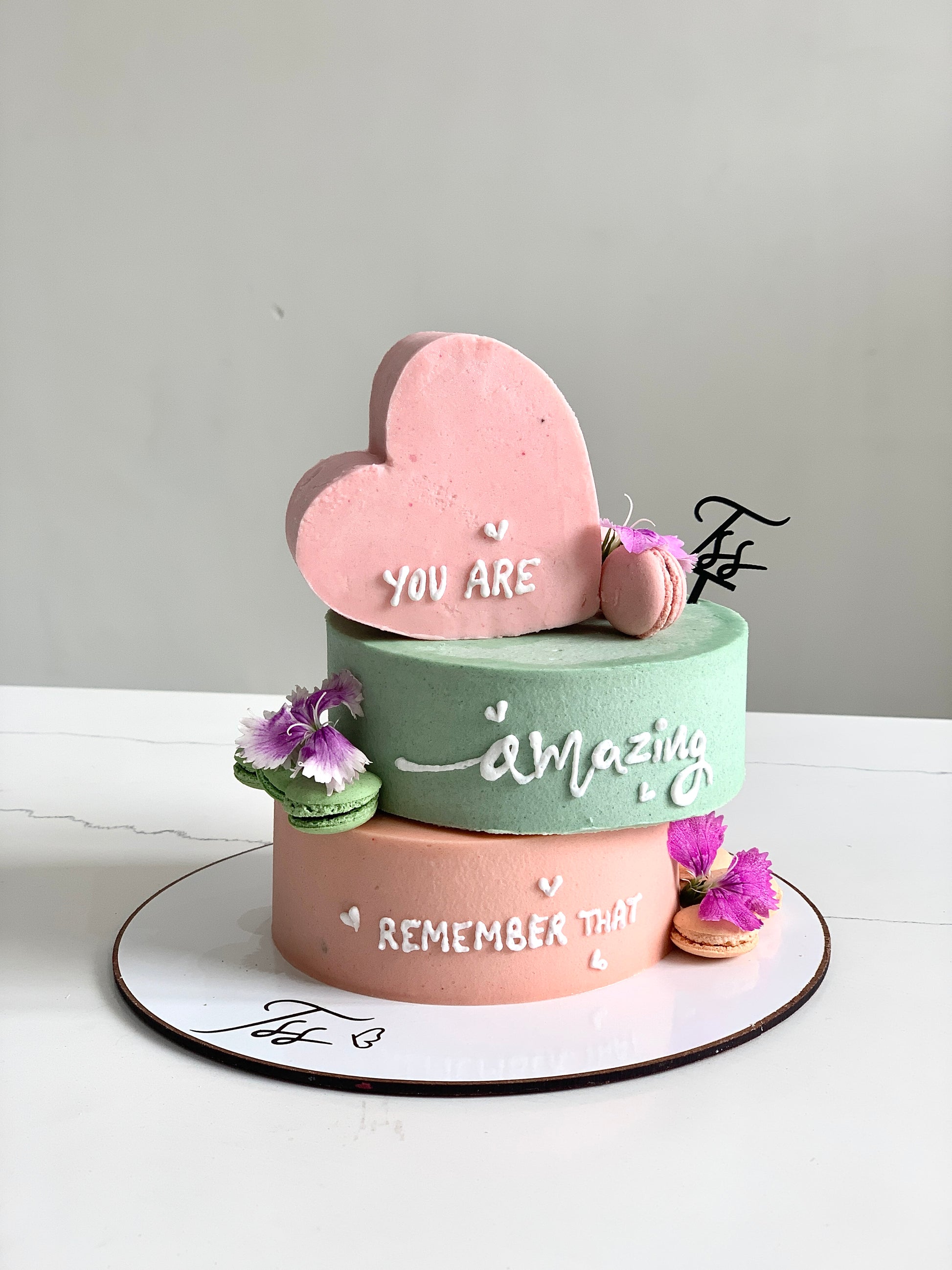 Heart Shaped Cakes by The Sinful Spoon