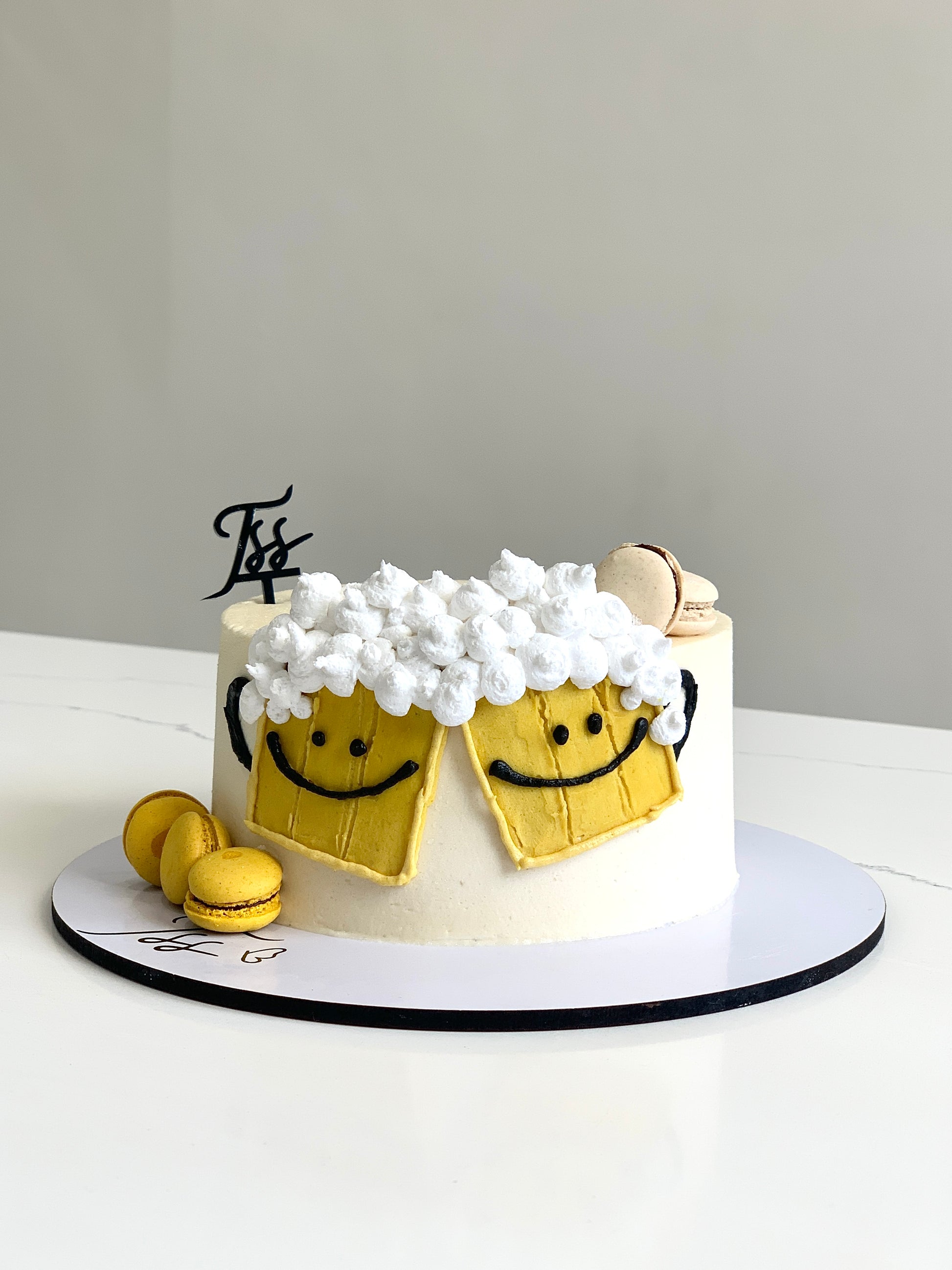 Decorative Father’s Day cake from The Sinful Spoon with colorful icing and festive design for celebrating dads.