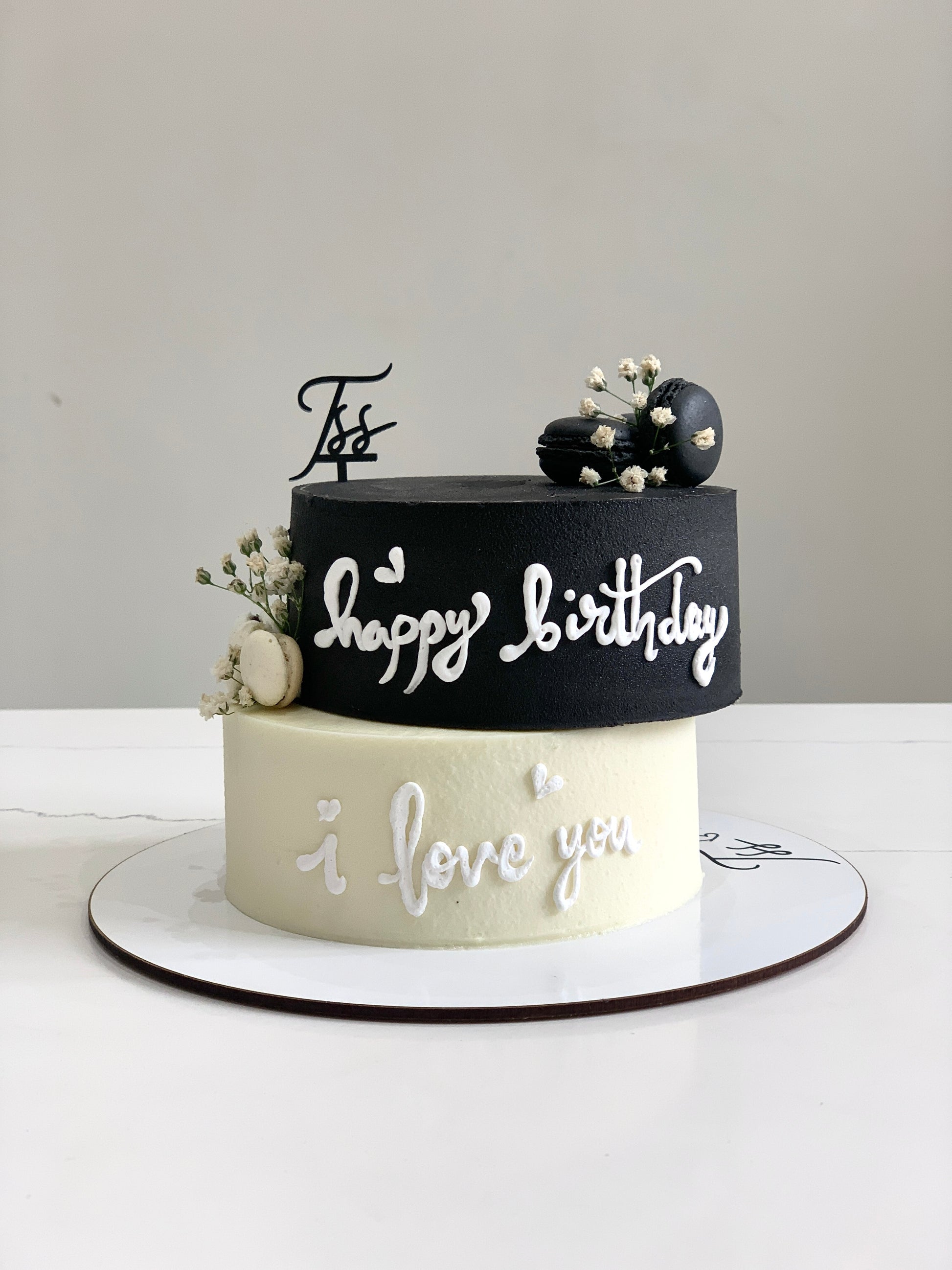 Asymmetrical Cakes by The Sinful Spoon