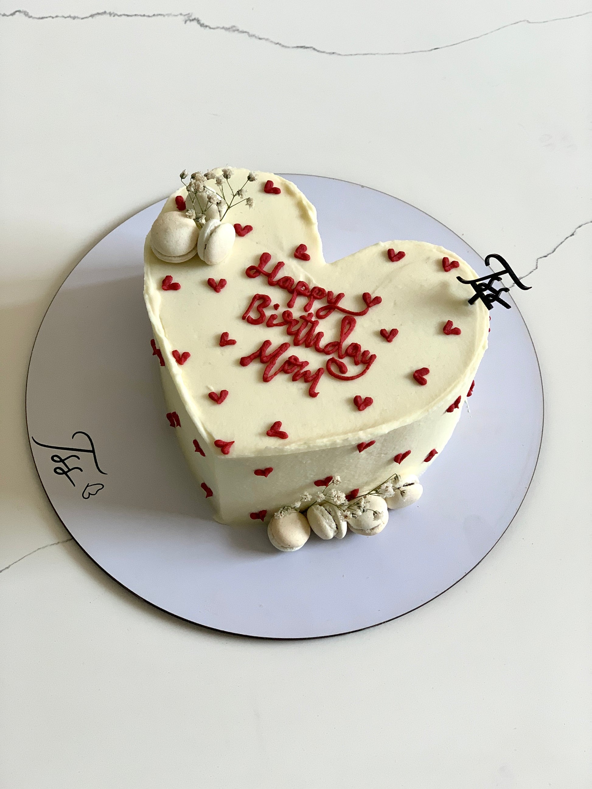Heart Shaped Cakes by The Sinful Spoon