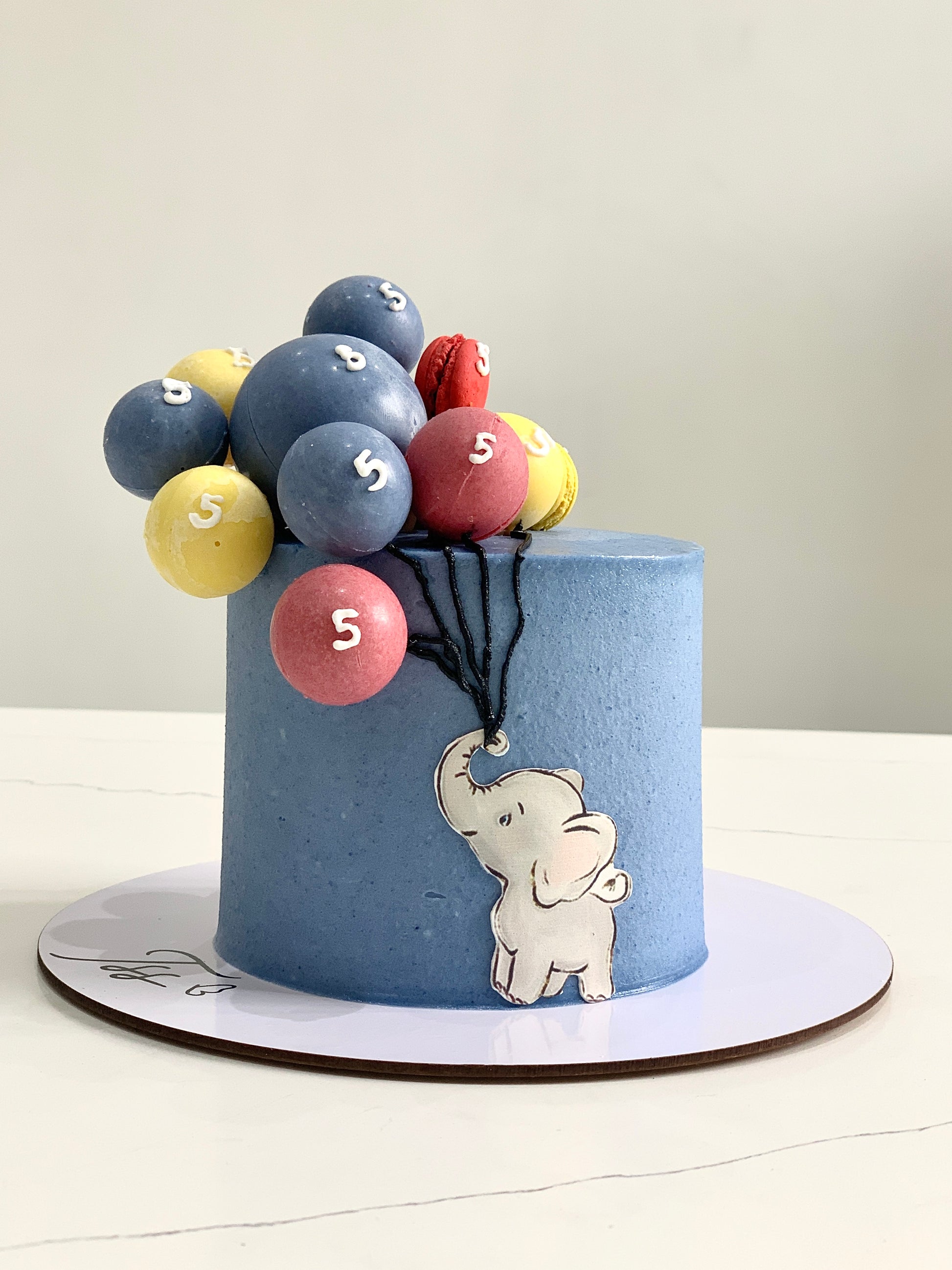 Edible Paper Cake (Baby Boy)