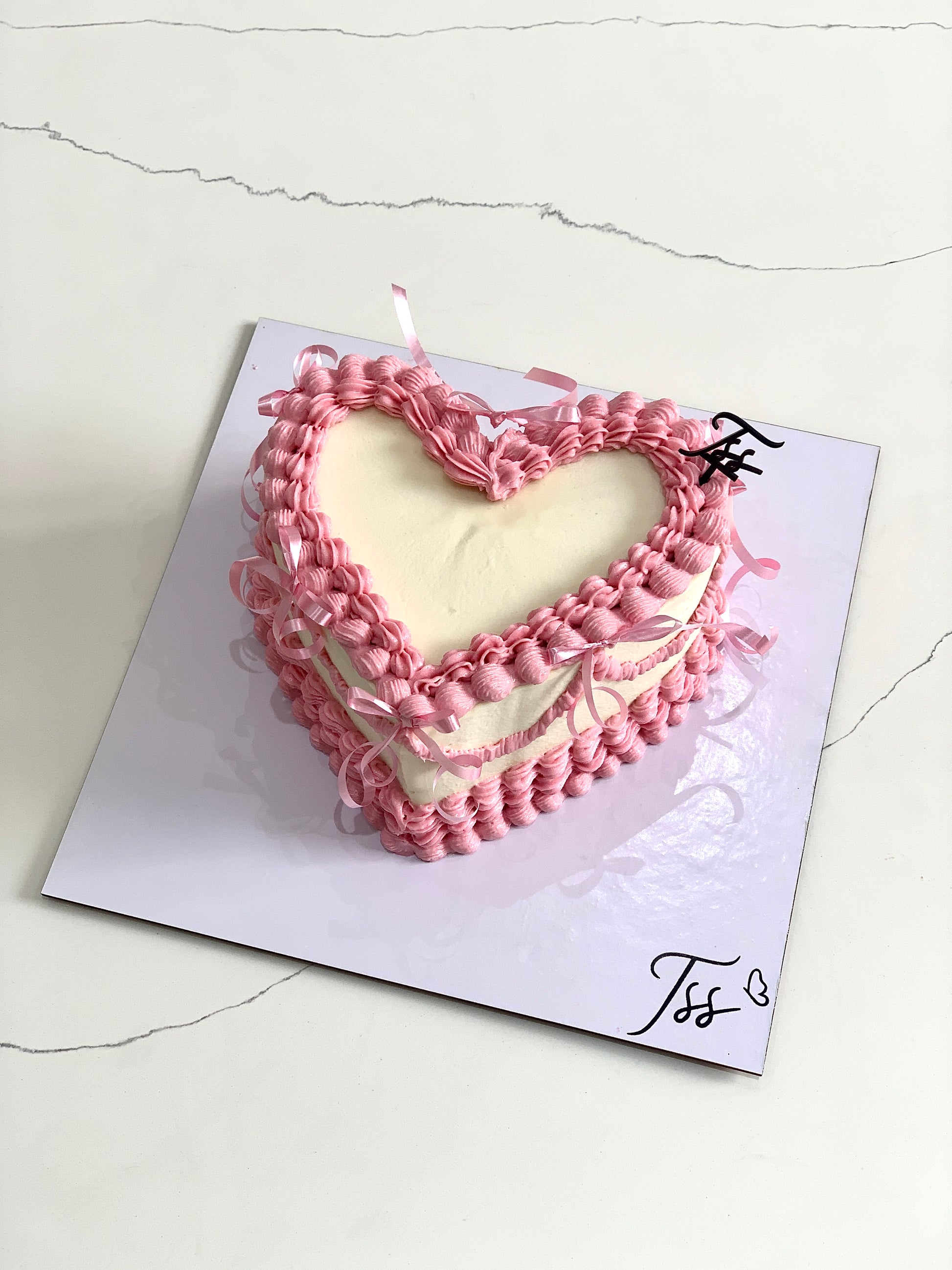 Heart Shaped Cakes by The Sinful Spoon