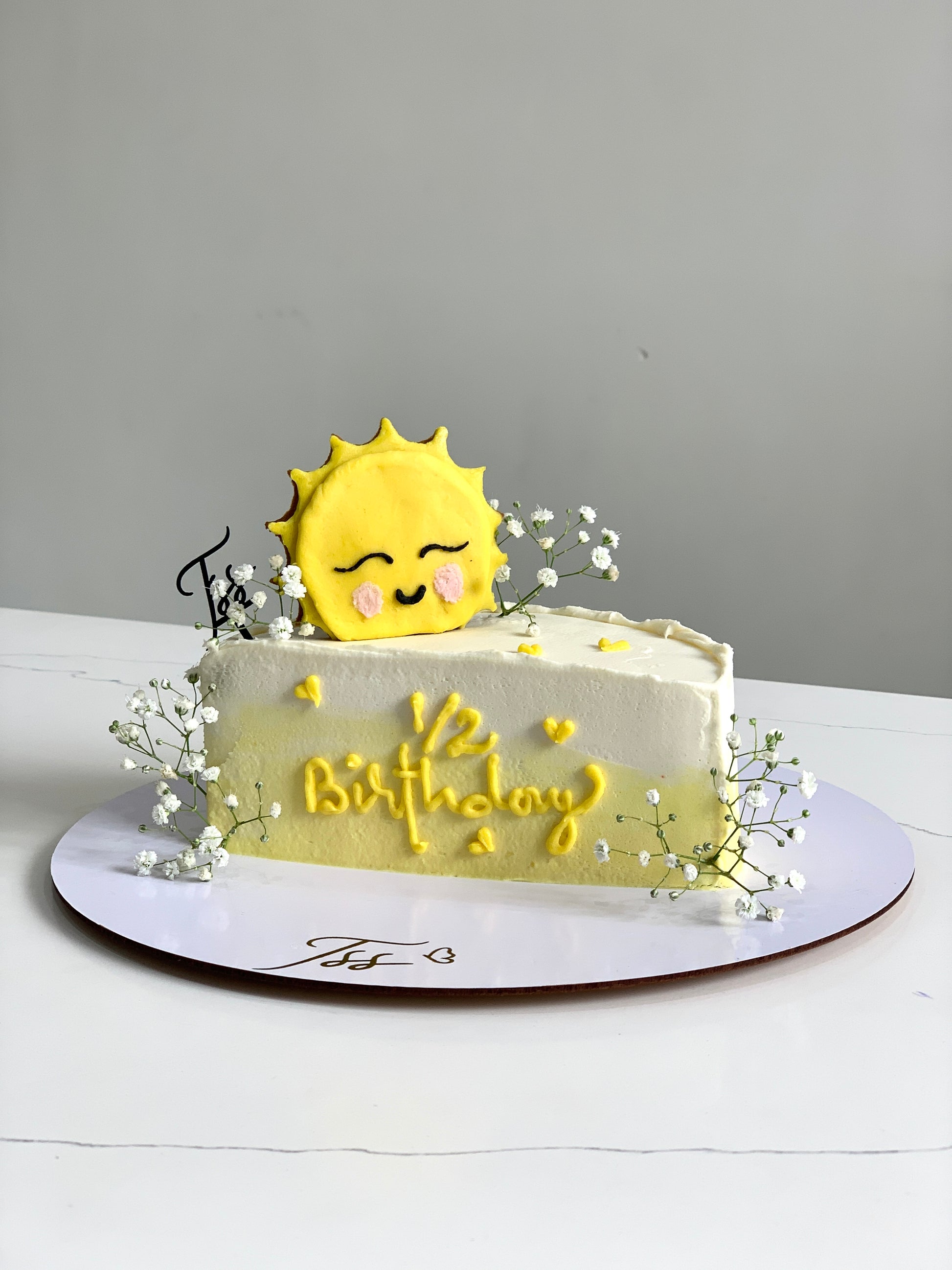 Half Birthday Cake