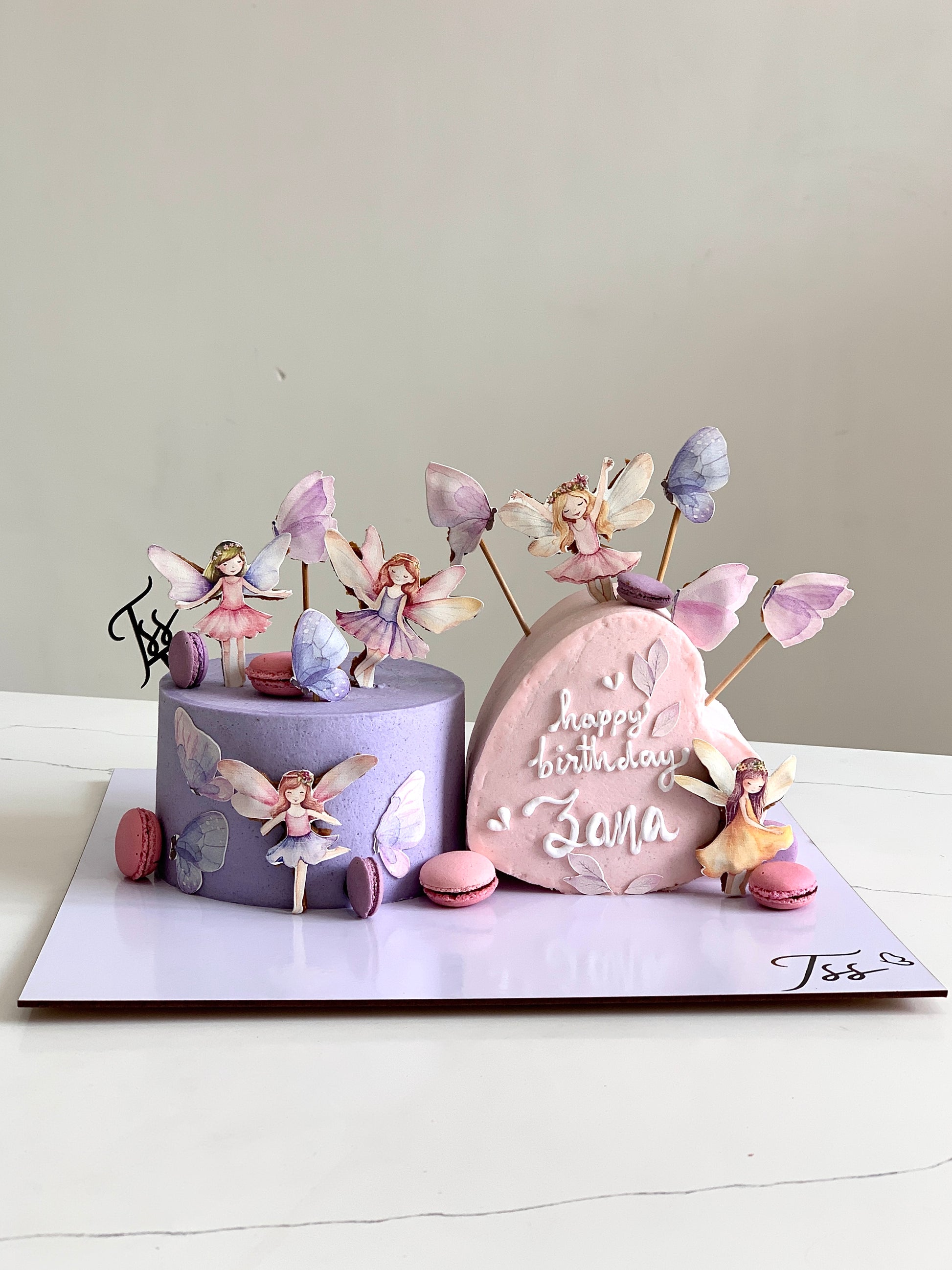 Heart Shaped Cakes by The Sinful Spoon