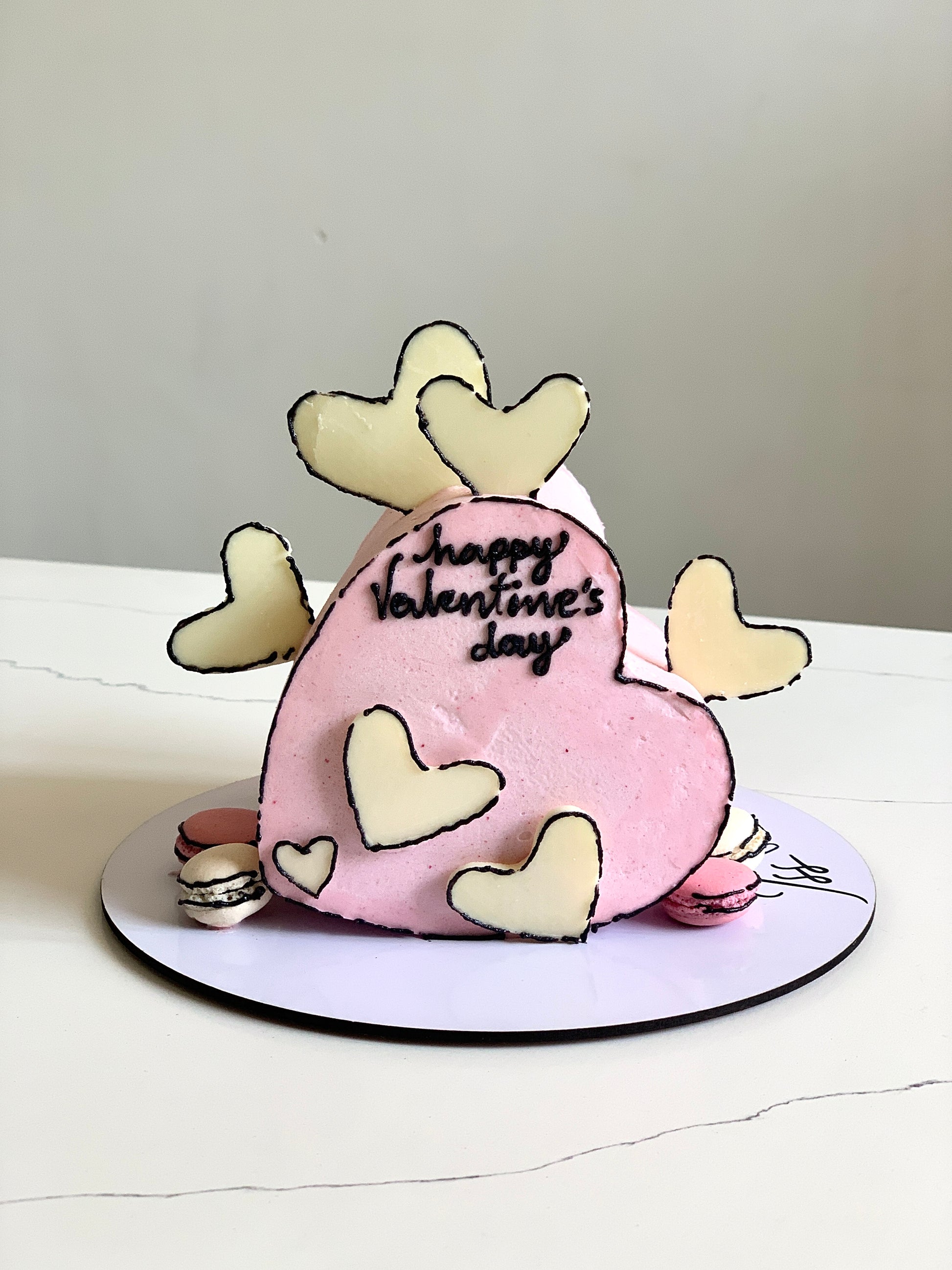 Heart Shaped Cakes by The Sinful Spoon