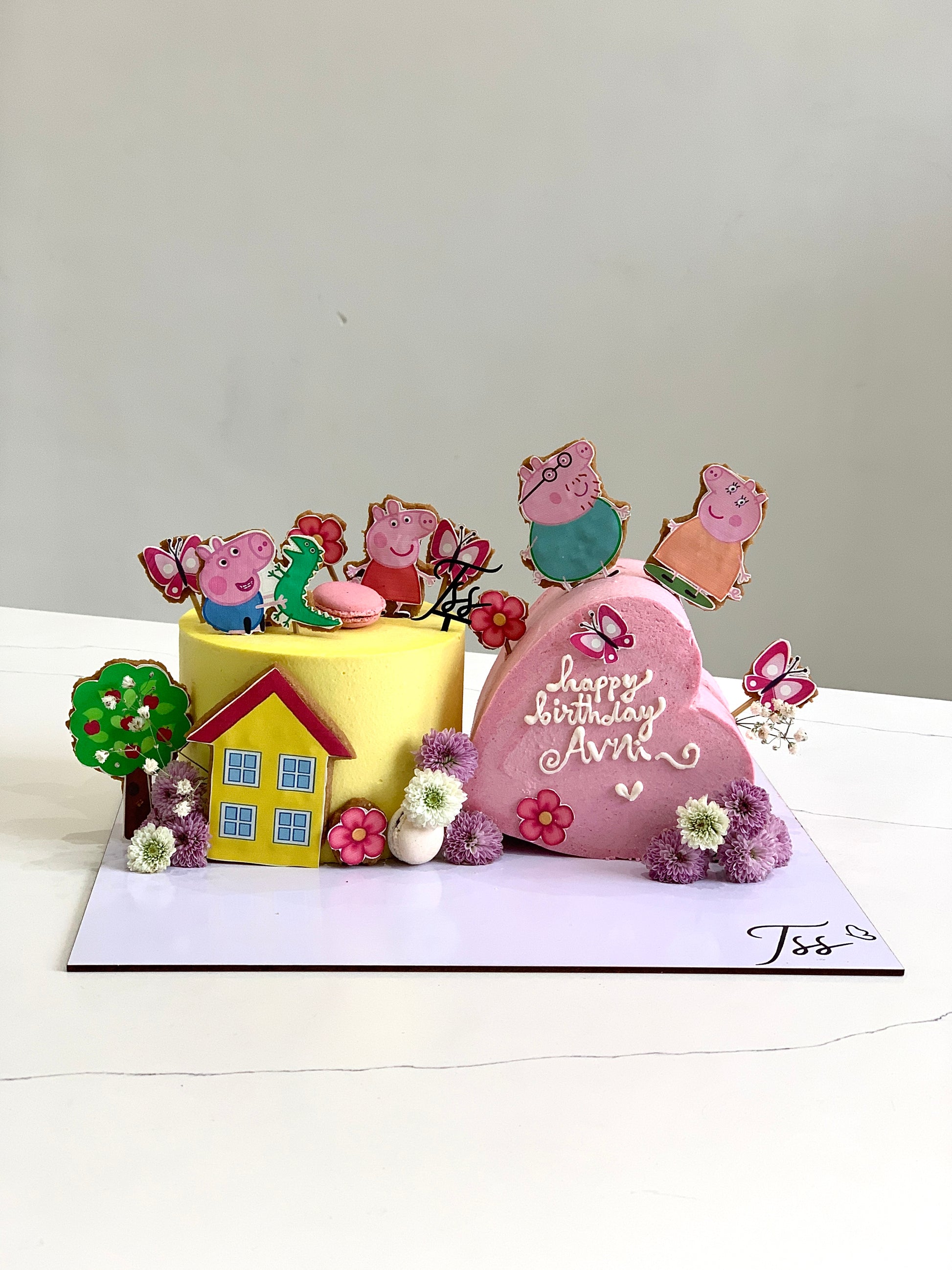Heart Shaped Cakes by The Sinful Spoon
