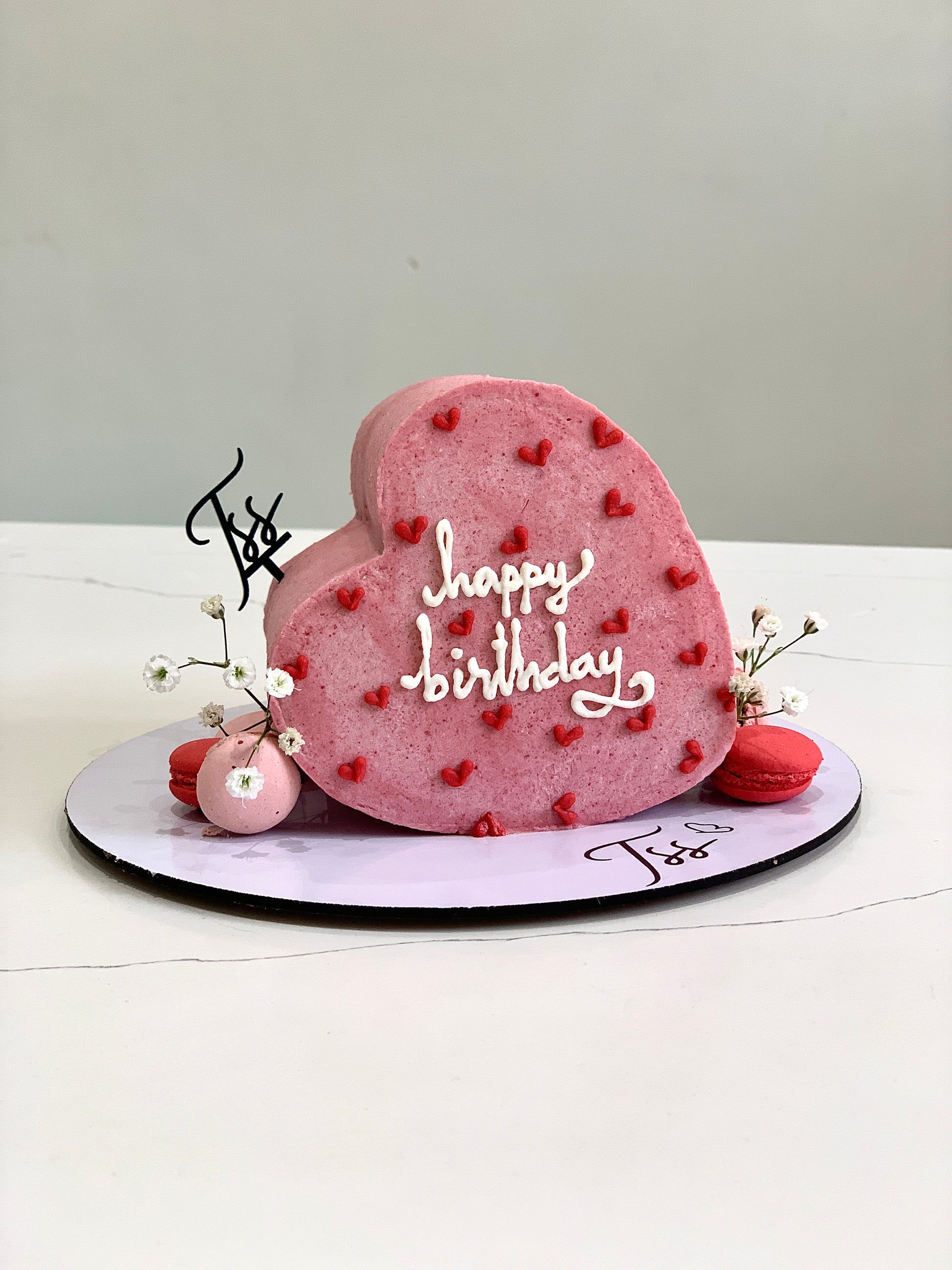 Heart Shaped Cakes by The Sinful Spoon