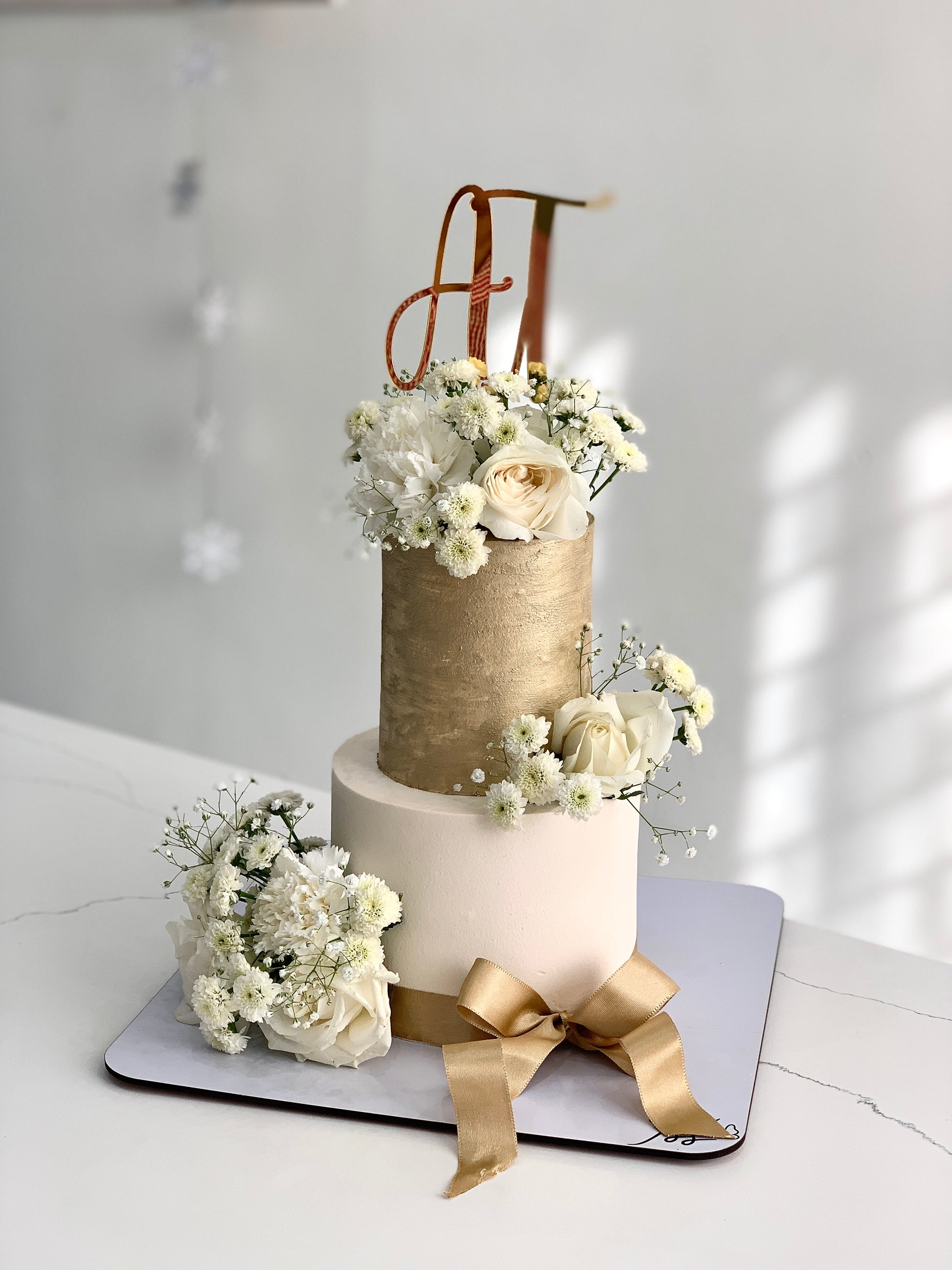 Tiered - Floral Cakes by The Sinful Spoon