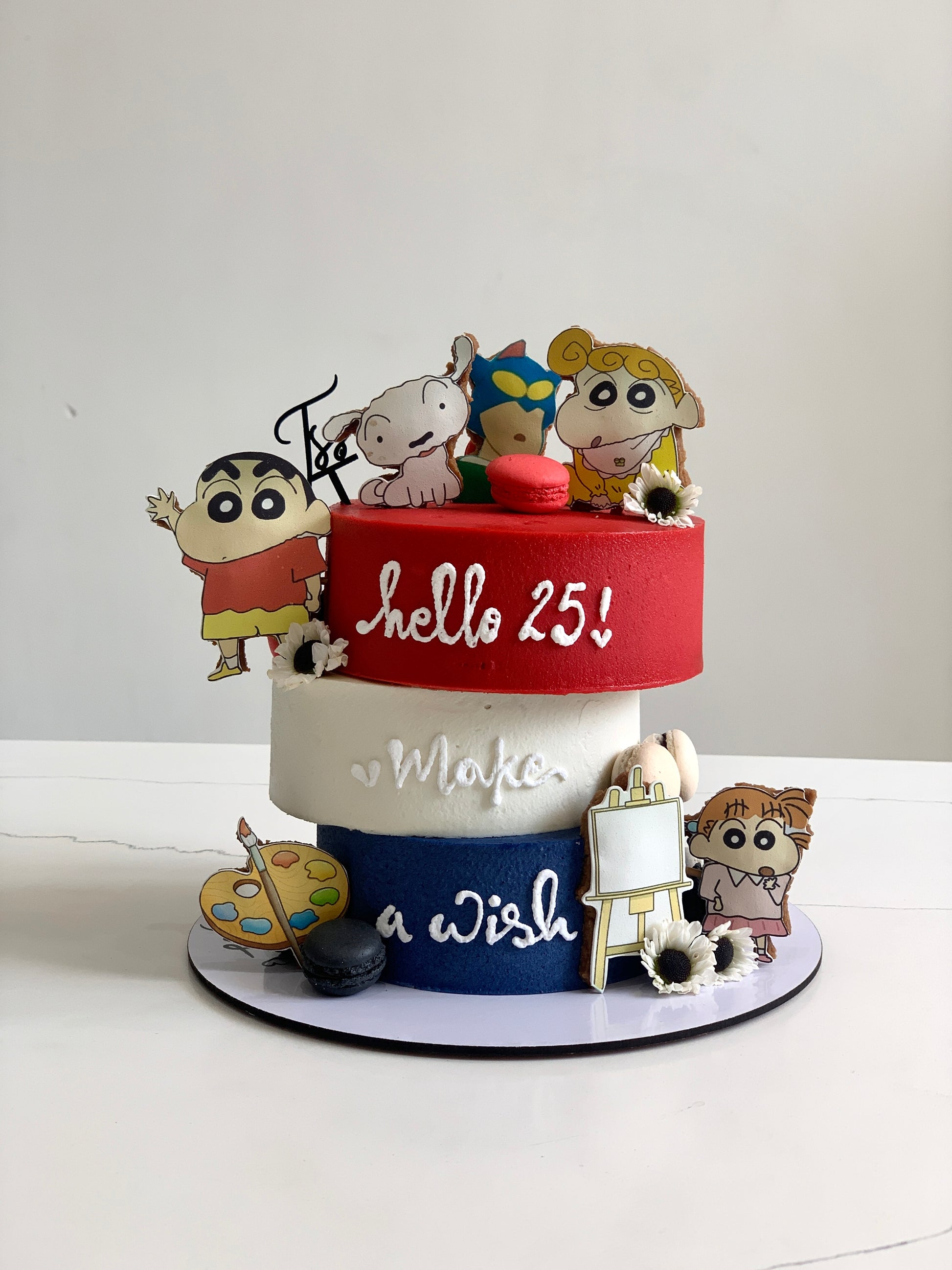 Asymmetrical Cakes by The Sinful Spoon