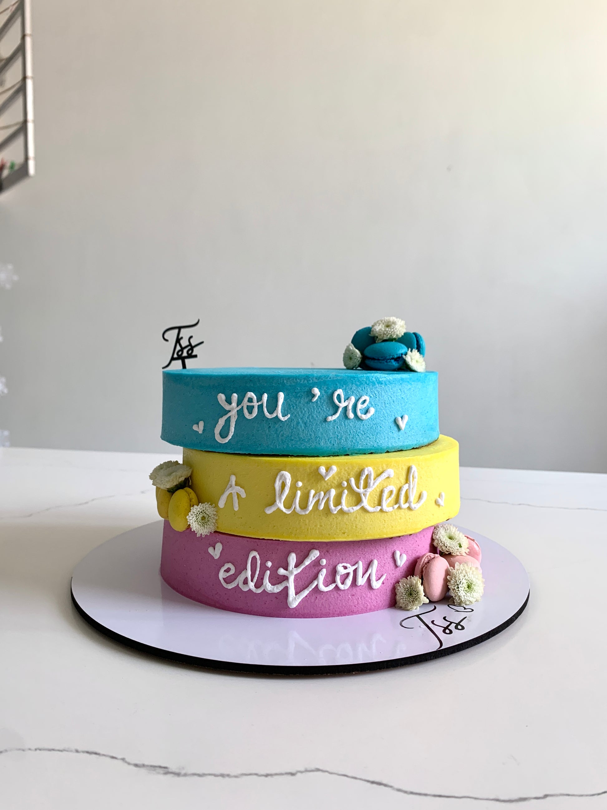 Asymmetrical Cakes by The Sinful Spoon