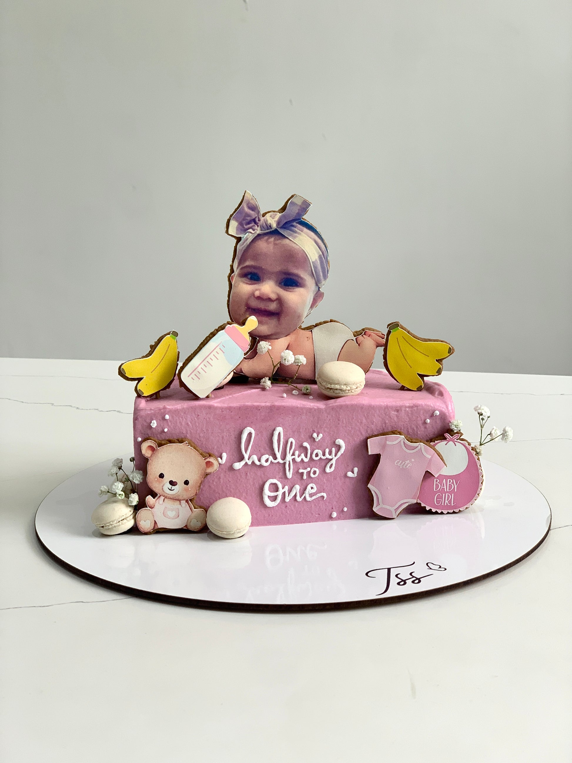 Half Birthday Cake