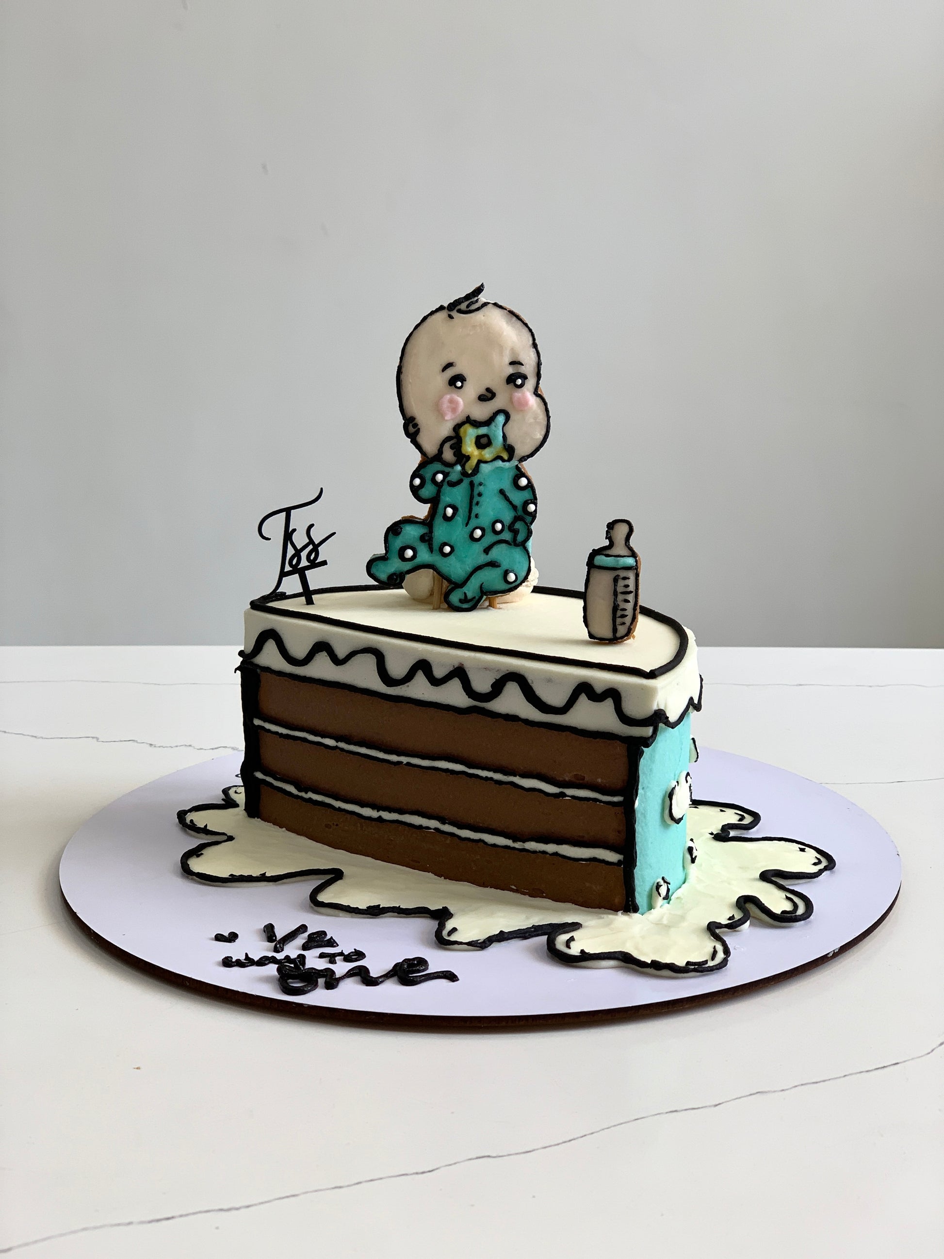 Half Birthday Cake