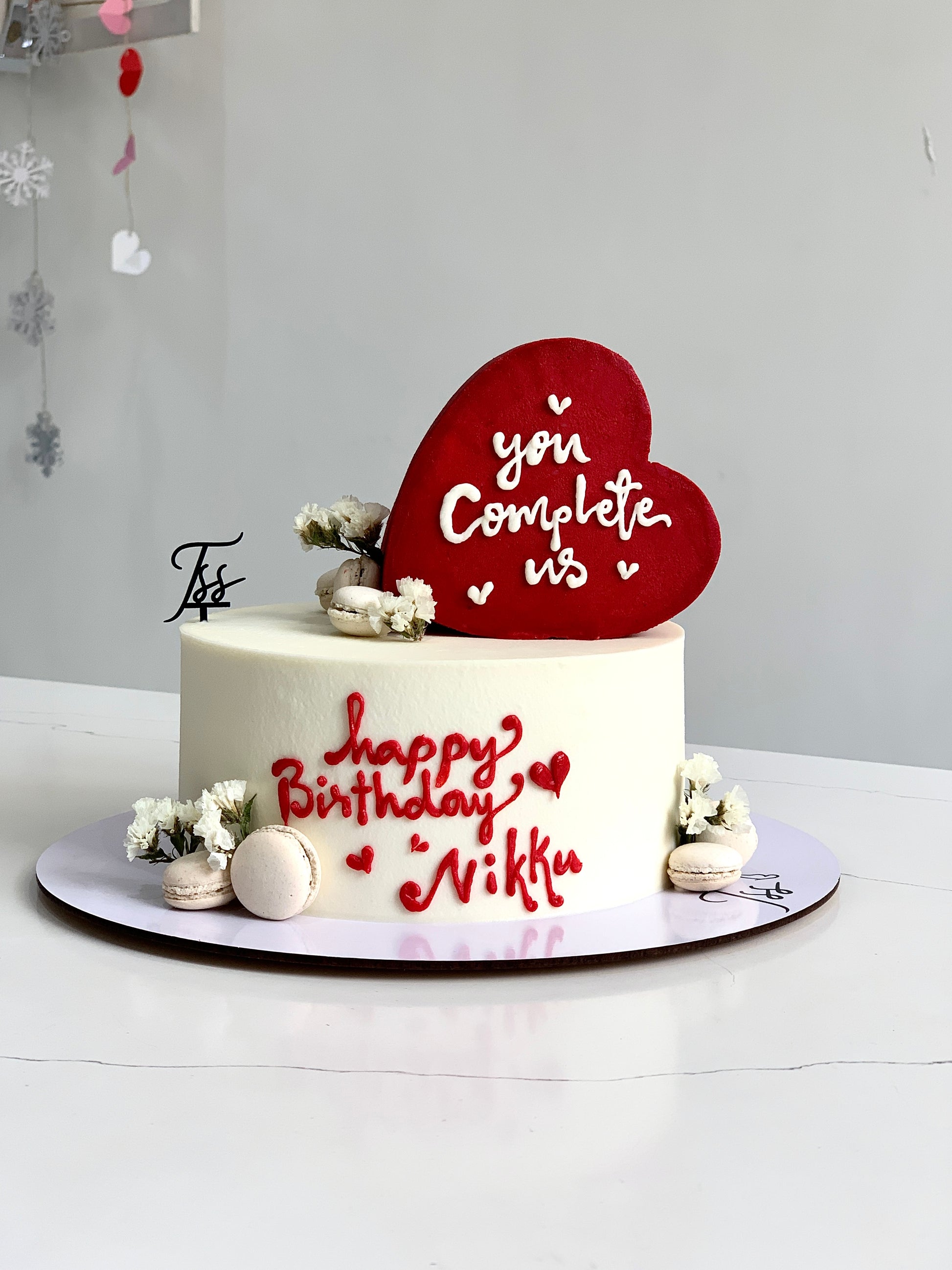Heart Shaped Cakes by The Sinful Spoon