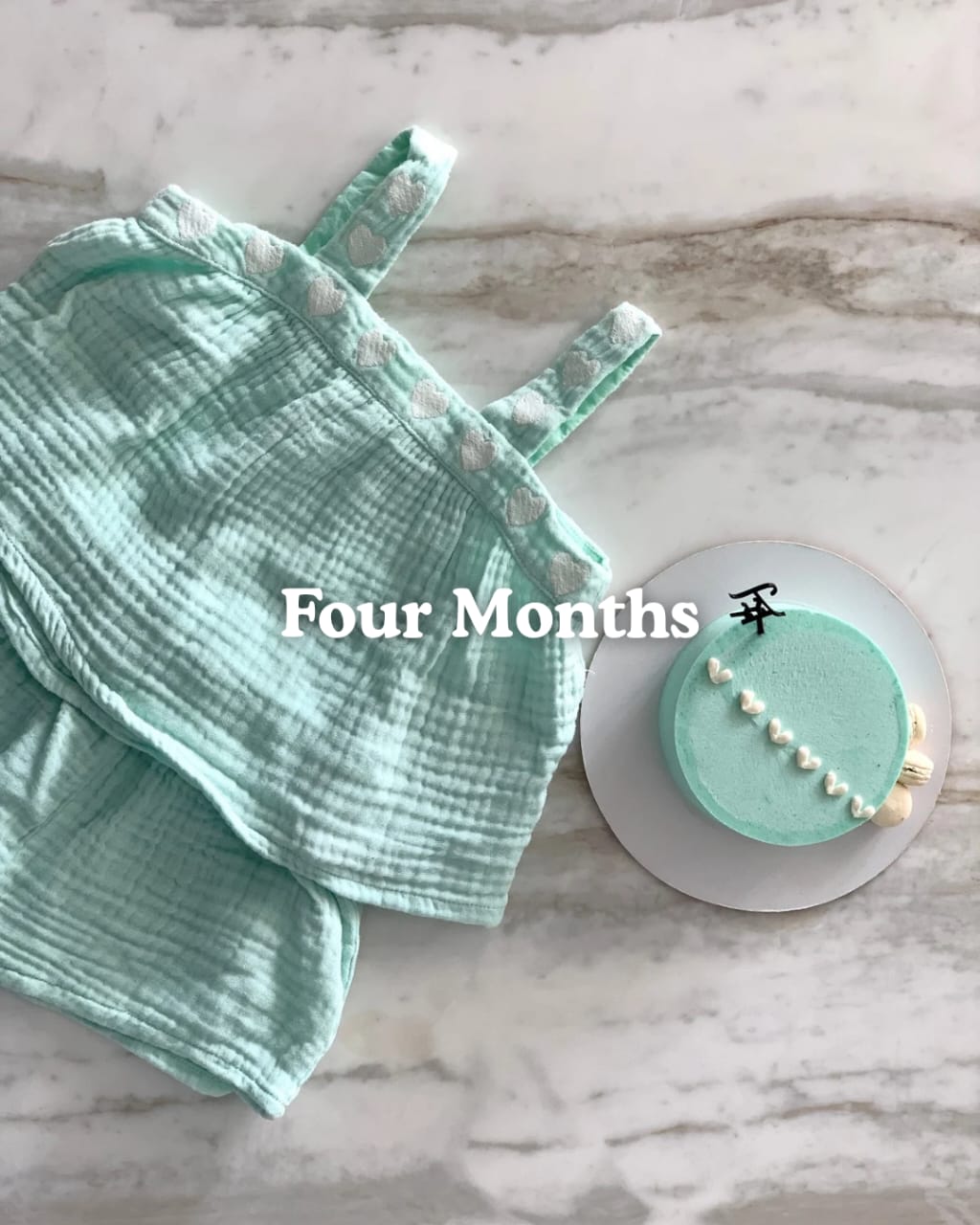Monthly Milestones Cake